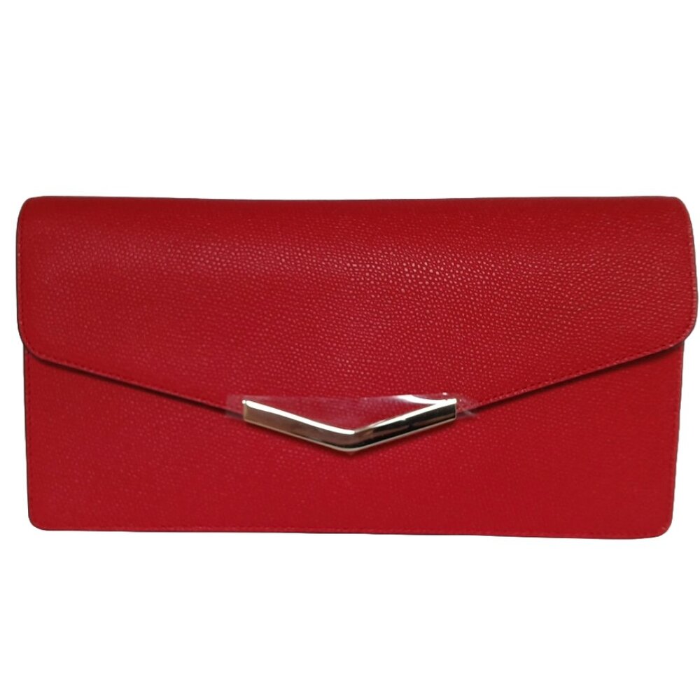 Demi Clutch Chinatown Cherry Leather Handbag Time's Arrow NWT